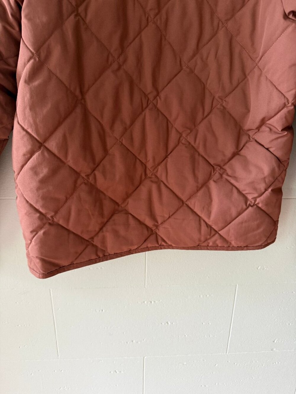 Frank & Oak | The Skyline Reversible Quilted Bomber in Rustic Brown | Small - Picture 13 of 13
